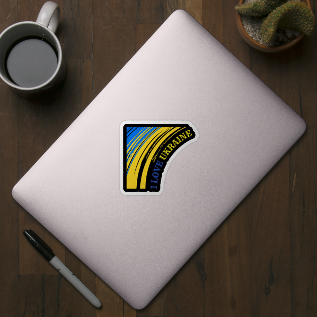 I Love Ukraine - Support Ukraine by Creatifly Graphic Tees